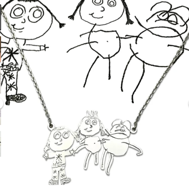 Custom Sketch Pendant