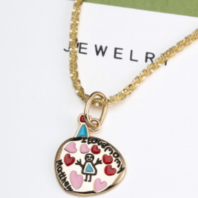 Custom Irregular Shape Pendant