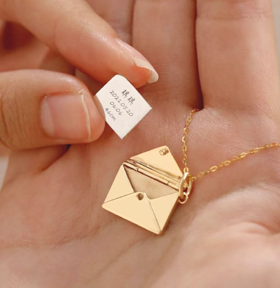 Custom Love Letter Locket