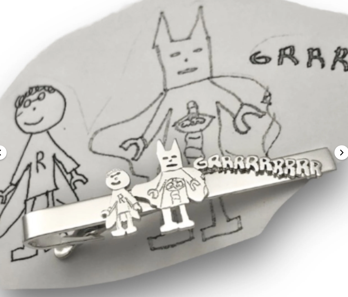 Custom Sketch Cufflink