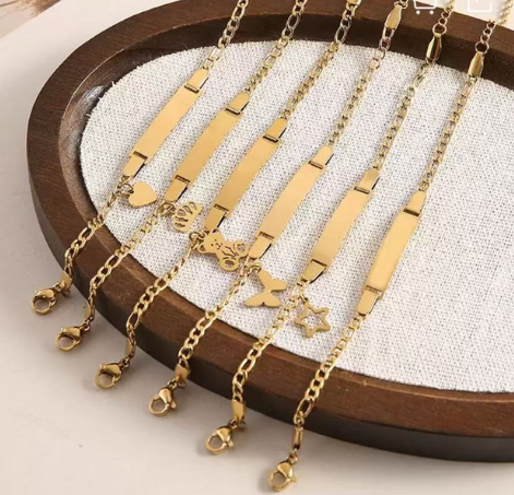 Custom Bar Tag Bracelet