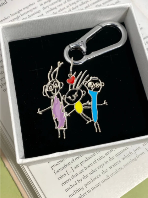 Custom Enamel Keychain