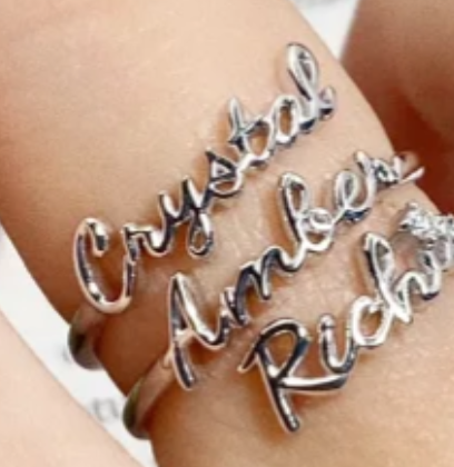 Custom Simple Line Ring